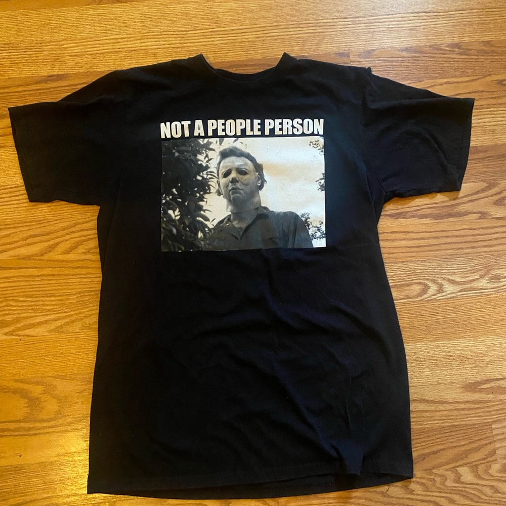 Black Michael Myers Graphic T-Shirt